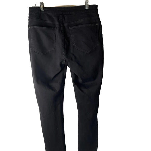 NYDJ Not Your Daughters Jeans Womens Size 12 Straight Leg Mom Jeans Black 3082 - Picture 2 of 9